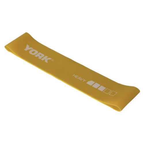 Резинка для фитнеса  York Heavy, желтый #Y-80452 - фото №4